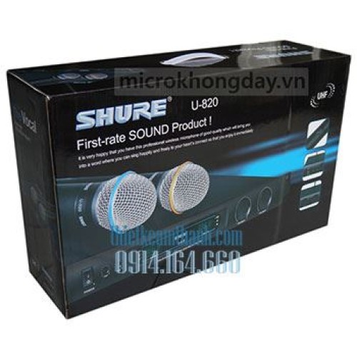 Micro Shure U820